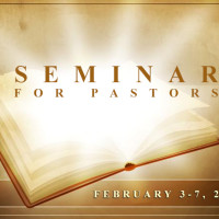 Seminar for pastors